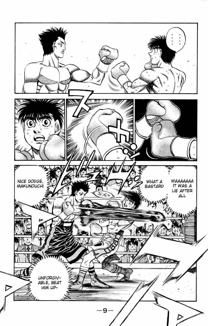 Hajime no Ippo: Fighting Spirit, Chapter 483 image 09